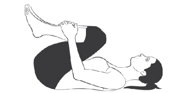 Ép gối về phía ngực