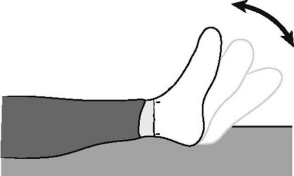 Vận động cổ bàn chân 2 bên (HÌNH 1)