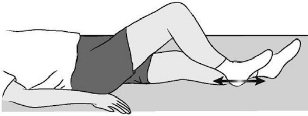 Trượt gót chân lên xuống (HÌNH 2)