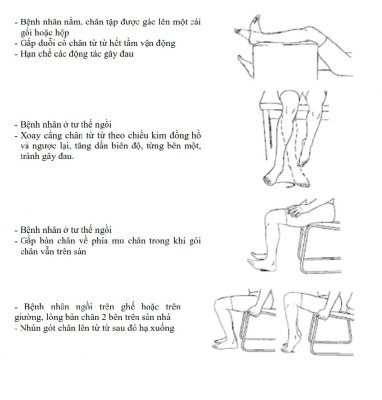 một số bài tập bạn sẽ làm khi nằm viên