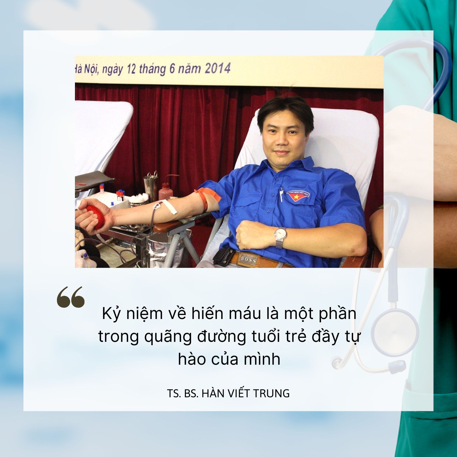 Những bác sĩ cứu người bệnh bằng chuyên môn và bằng cả máu của mình - Ảnh 6. Những bác sĩ cứu người bệnh bằng chuyên môn và bằng cả máu của mình - Ảnh 6.