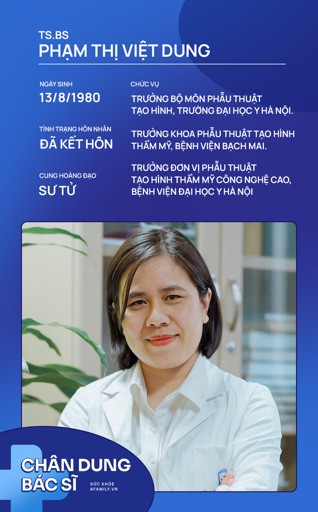 TS.BS Phạm Thị Việt Dung: Phẫu thuật tạo hình thẩm mỹ không đơn giản là nâng mũi, nâng ngực, cắt mí... - Ảnh 11.