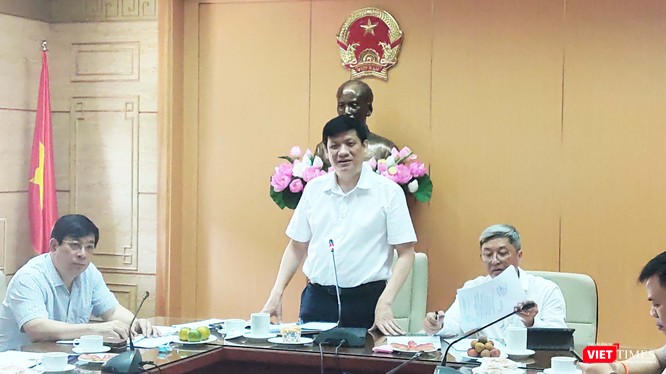 Thứ trưởng Bộ Y tế Nguyễn Thanh Long. Ảnh: Minh Thúy