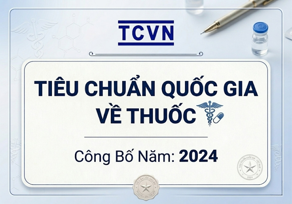 Tiêu chuẩn quốc gia về thuốc được công bố năm 2024